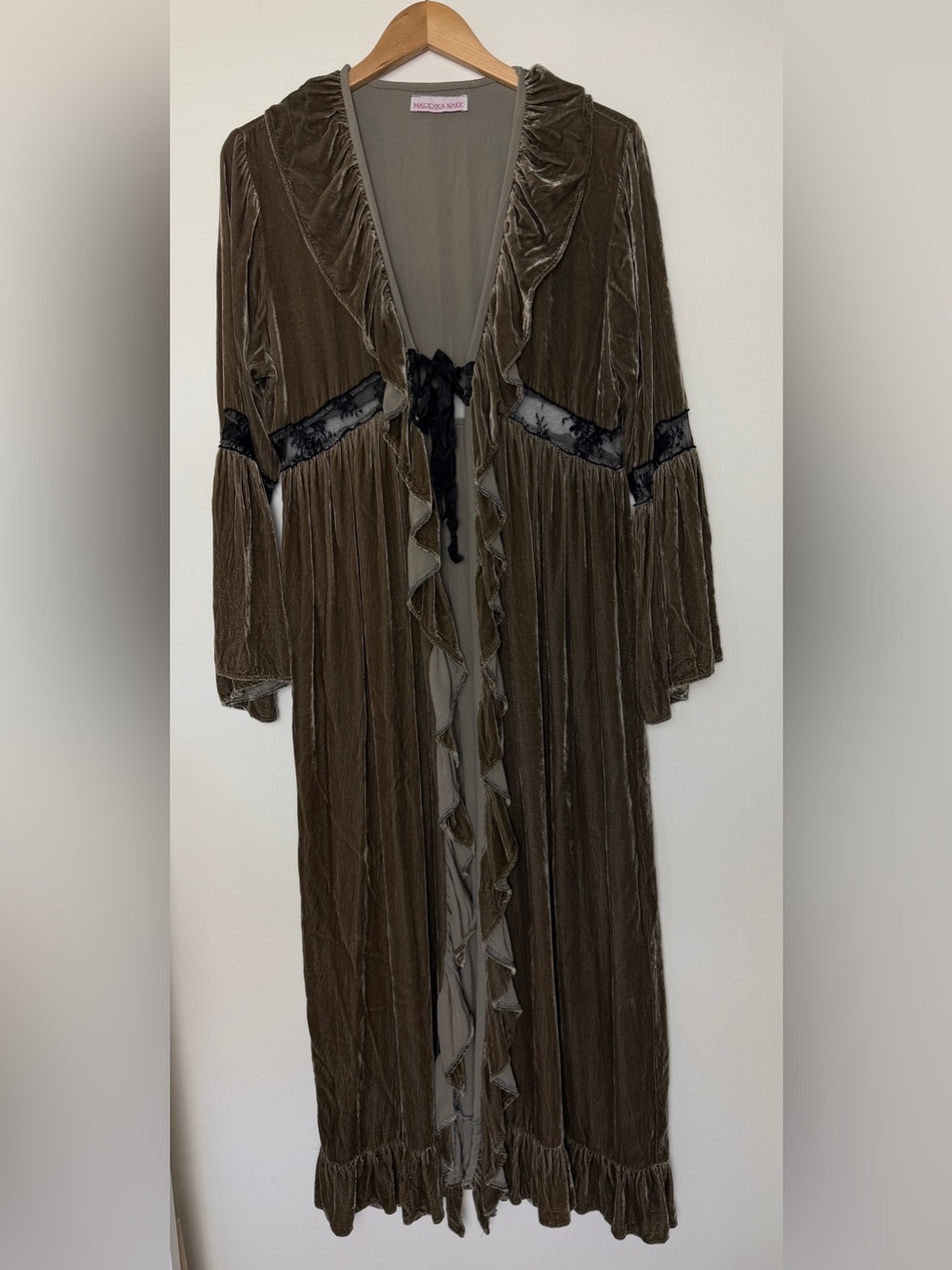 Marrika Nakk Victorian Velvet Coat